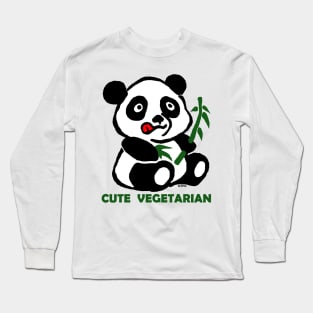 Cute Vegetarian Long Sleeve T-Shirt